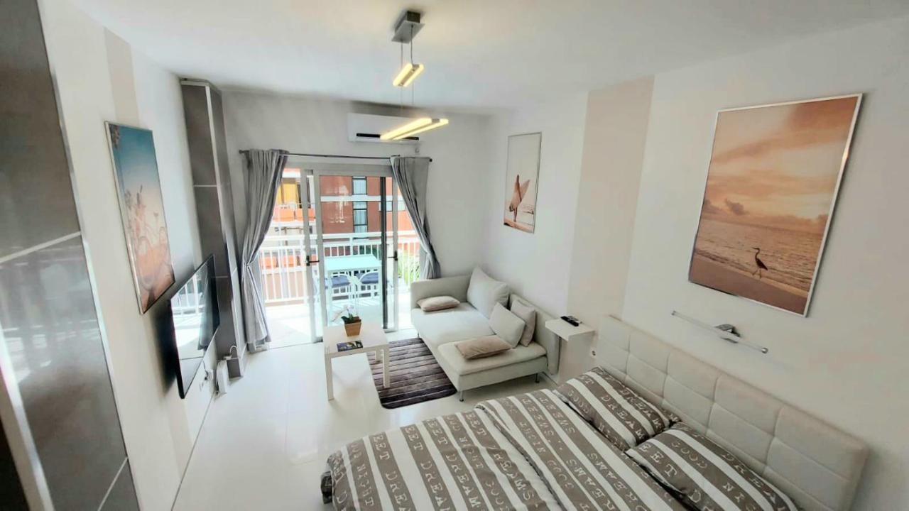 Waterfront Studio Lägenhet Las Palmas de Gran Canaria Exteriör bild
